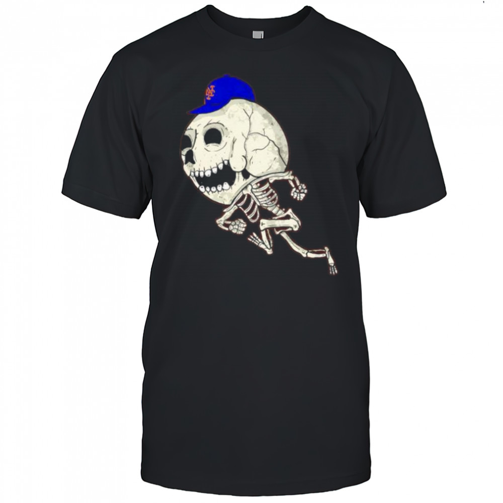 Skeleton Mr. Met shirt
