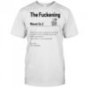 Skeleton the fuckening when yours day is going too well and you don’t trust it shirt