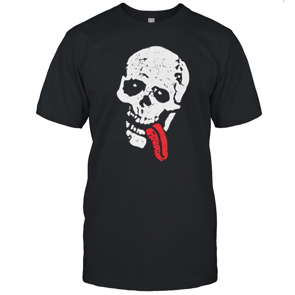 Skull with tongue shirt