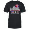 Skyline Name Philadelphia Phillies World Series Thank You For The Memories T-Shirt