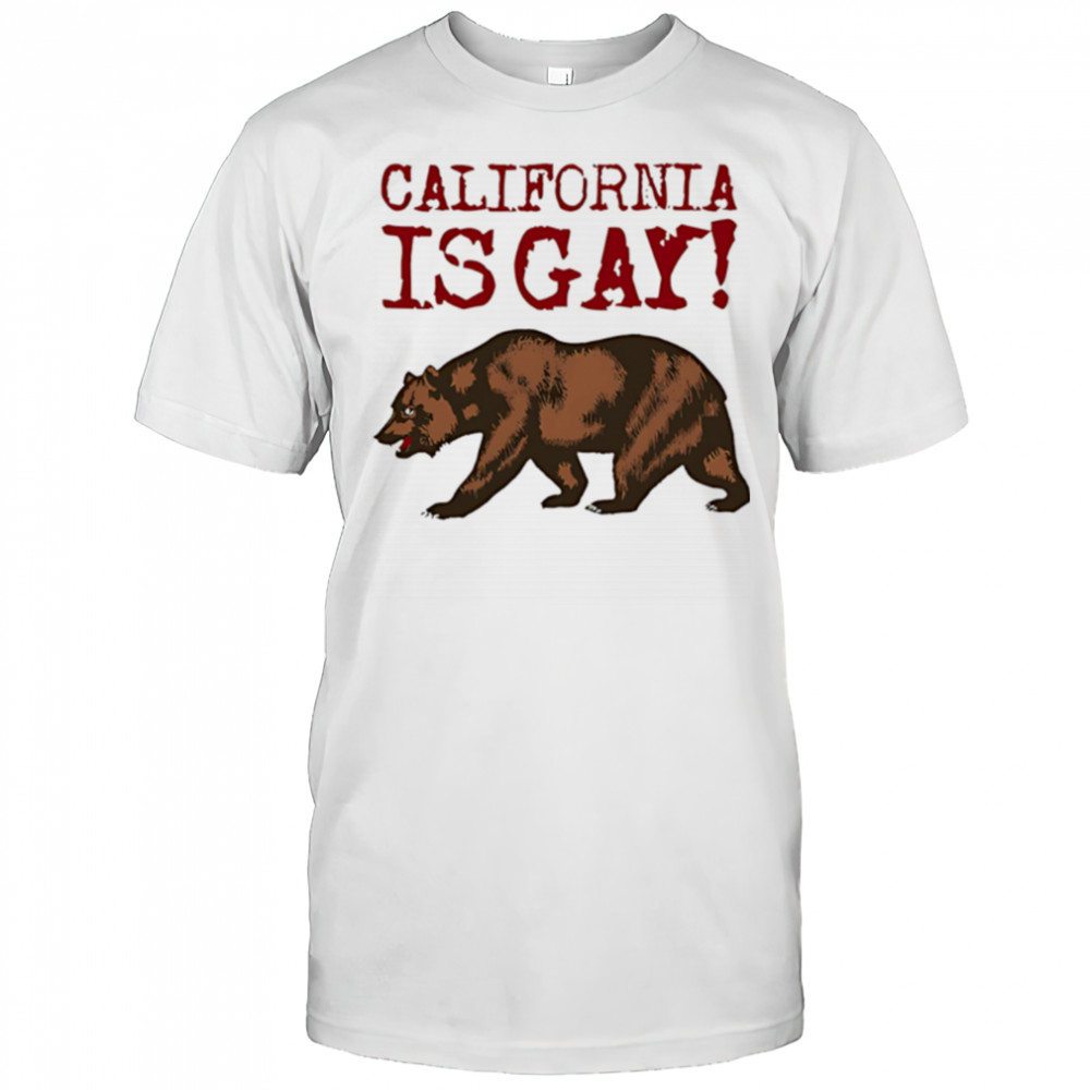 Sloe Jack California is gay shirt
