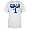 SMU Mustangs No 1 Dad shirt