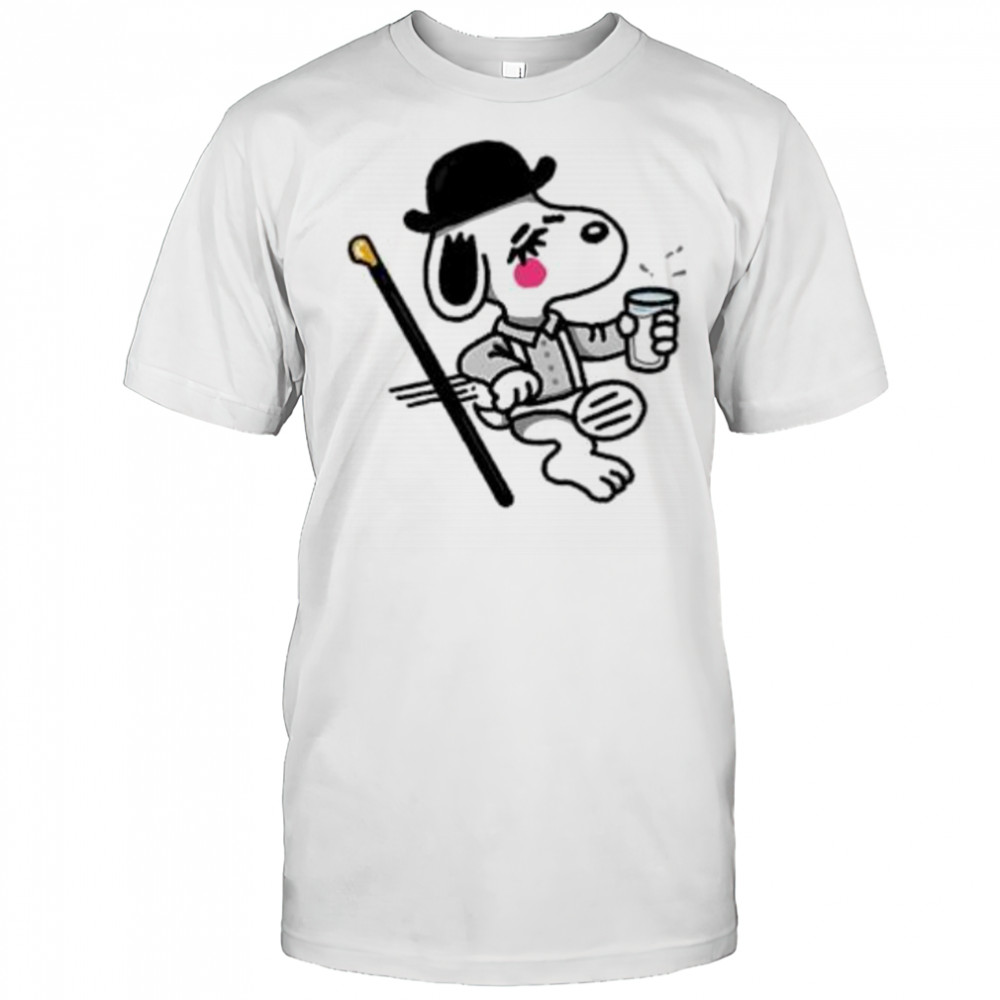 Snoopy a clockwork orange shirt