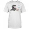 Snoopy disguise Godzilla shirt