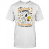 Snoopy my give a fuck is broken but my go fuck yourself is fully functional shirt