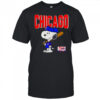 Snoopy Peanuts Ripple Junction Chicago Baseball shirt