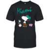 Snoopy Peanuts Ripple Junction Miami Baseball shirt