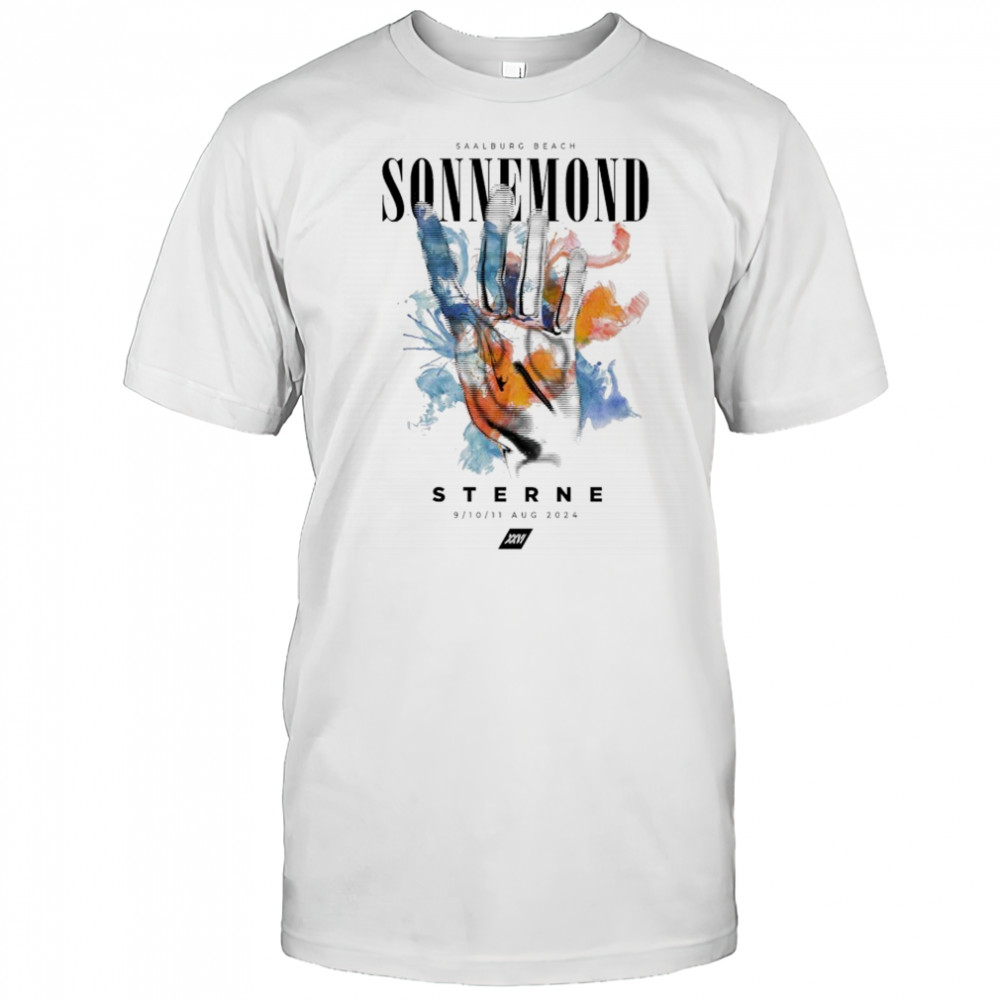 SonneMondSterne Festival Sterne Aqua T-shirt