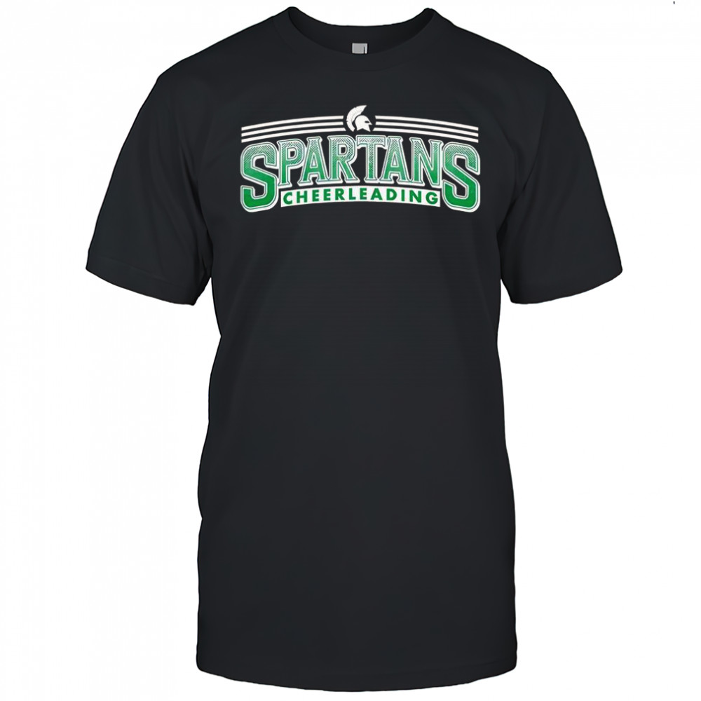 Spartans Cheerleading Stripes T-Shirt