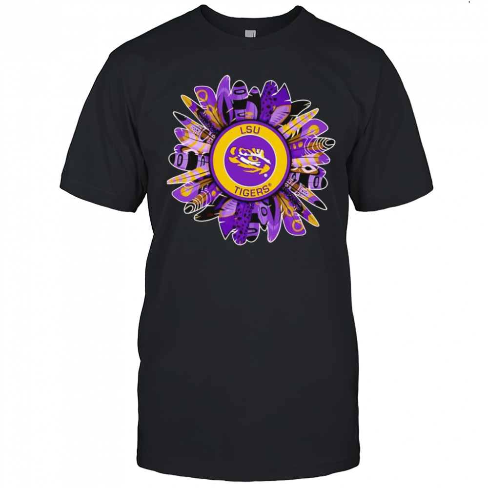Spirit sunflowers LSU Tigers shirt