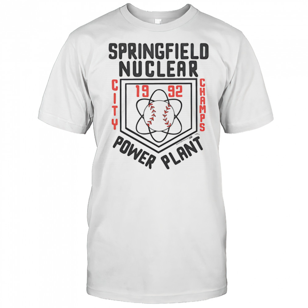 Springfield Nuclear Power Plant City Champs shirt