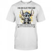 Stitch skeleton I’m an electrician if i dance without music shut the main breaker off shirt