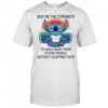 Stitch Yoga give me the strength to walk away from stupid people shirt