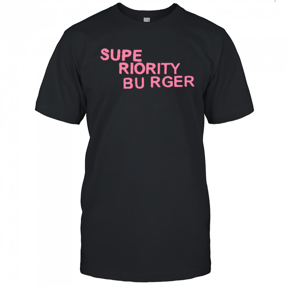 Superiority burger logo shirt