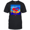 Superman metropolis city of tomorrow ripped poster shirt