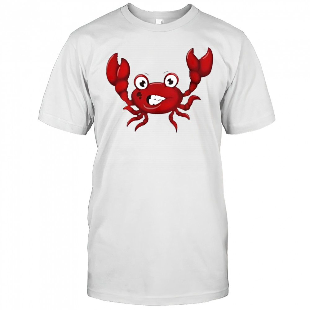 Superstore Jerry Crabby red shirt