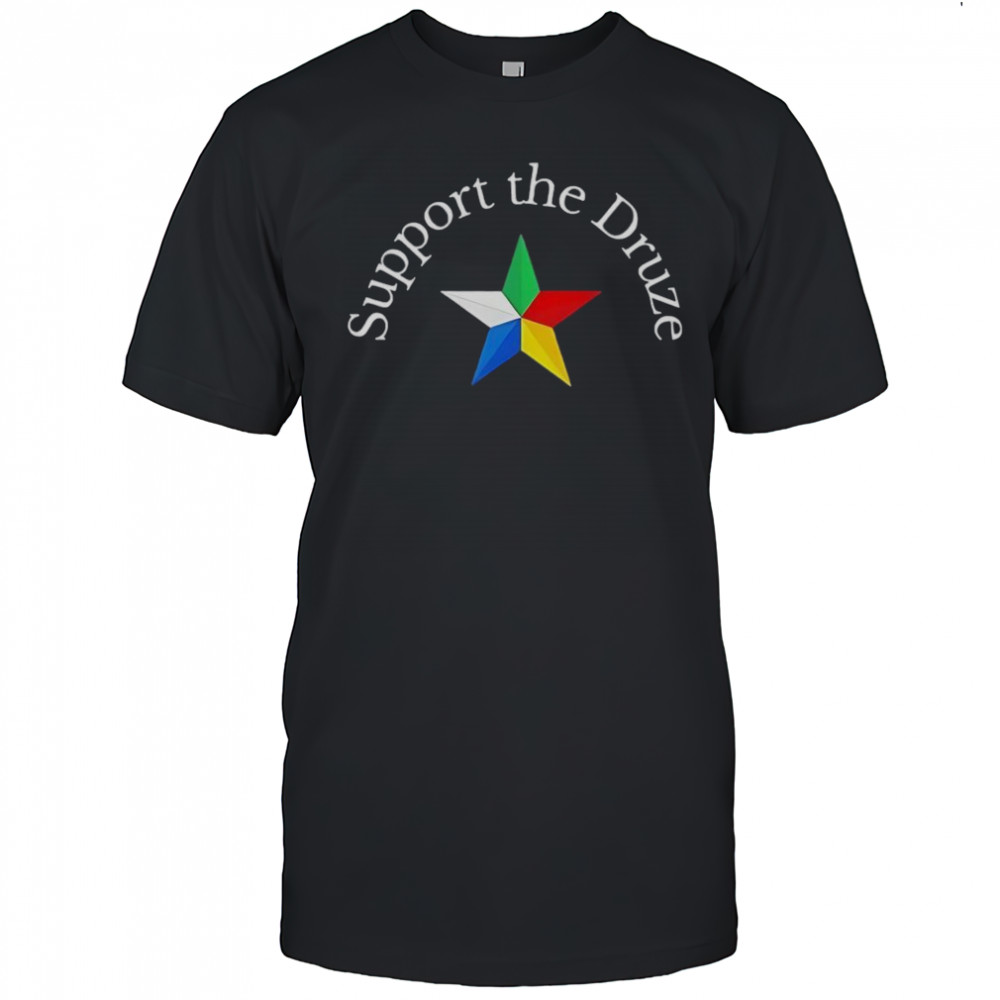 Support The Druze Traditional Flag Star Culture Pride T-Shirt