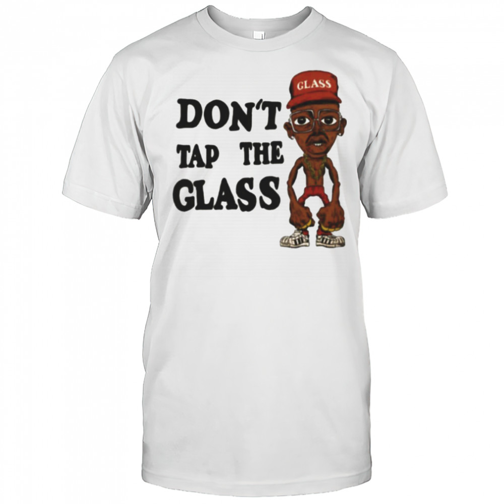 Tap The Glass Twice Tyler caricature shirt