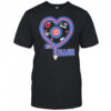 Teach heart Chicago Cubs logo shirt