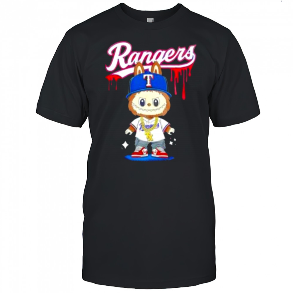 Texas Rangers x Labubu shirt
