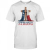 Texas Strong Cross Christian Patriotic Religion T Shirt