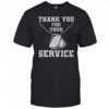 Thank You For Your Service Dog Tag T-Shirt