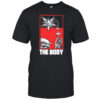 The body skull flower shirt