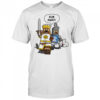 The Cowardly King Lego shirt