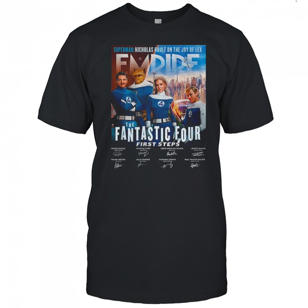 The Fantastic Four First Steps Superman nicholas hoult on the joy of lex signatures shirt