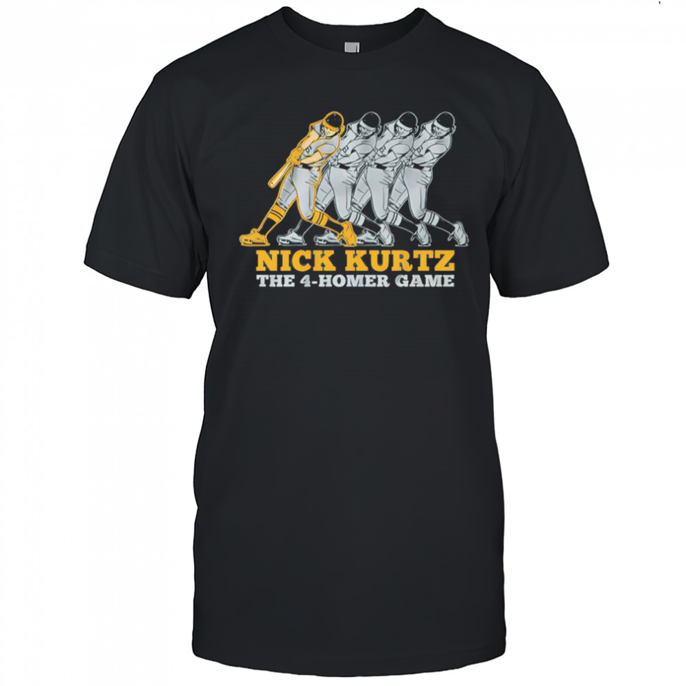 The Four-Homer Game Nick Kurtz shirt
