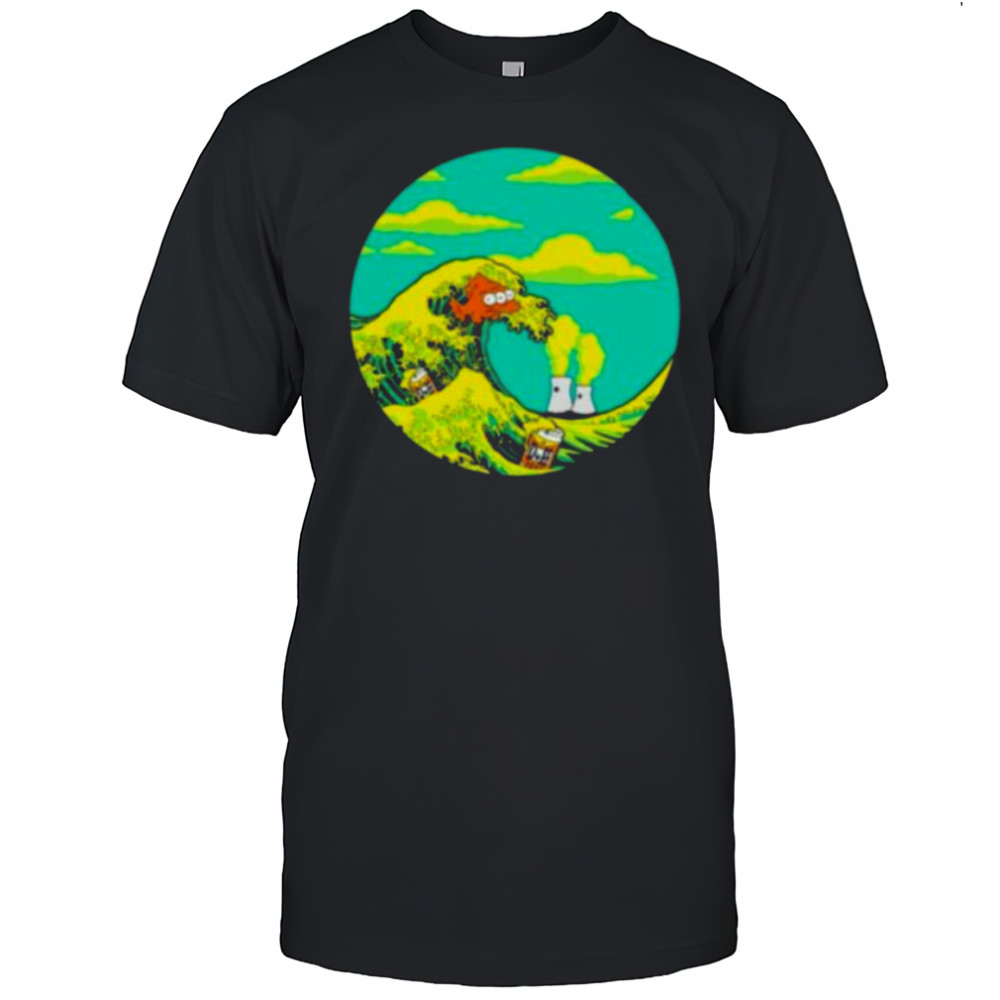 The Great Wave Off Springfield shirt