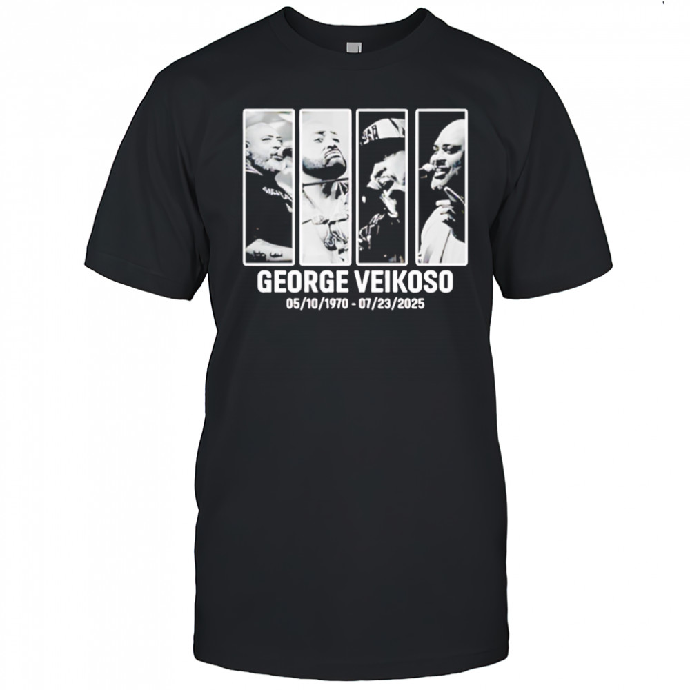 The King Of Island Reggae George Veikoso retro shirt