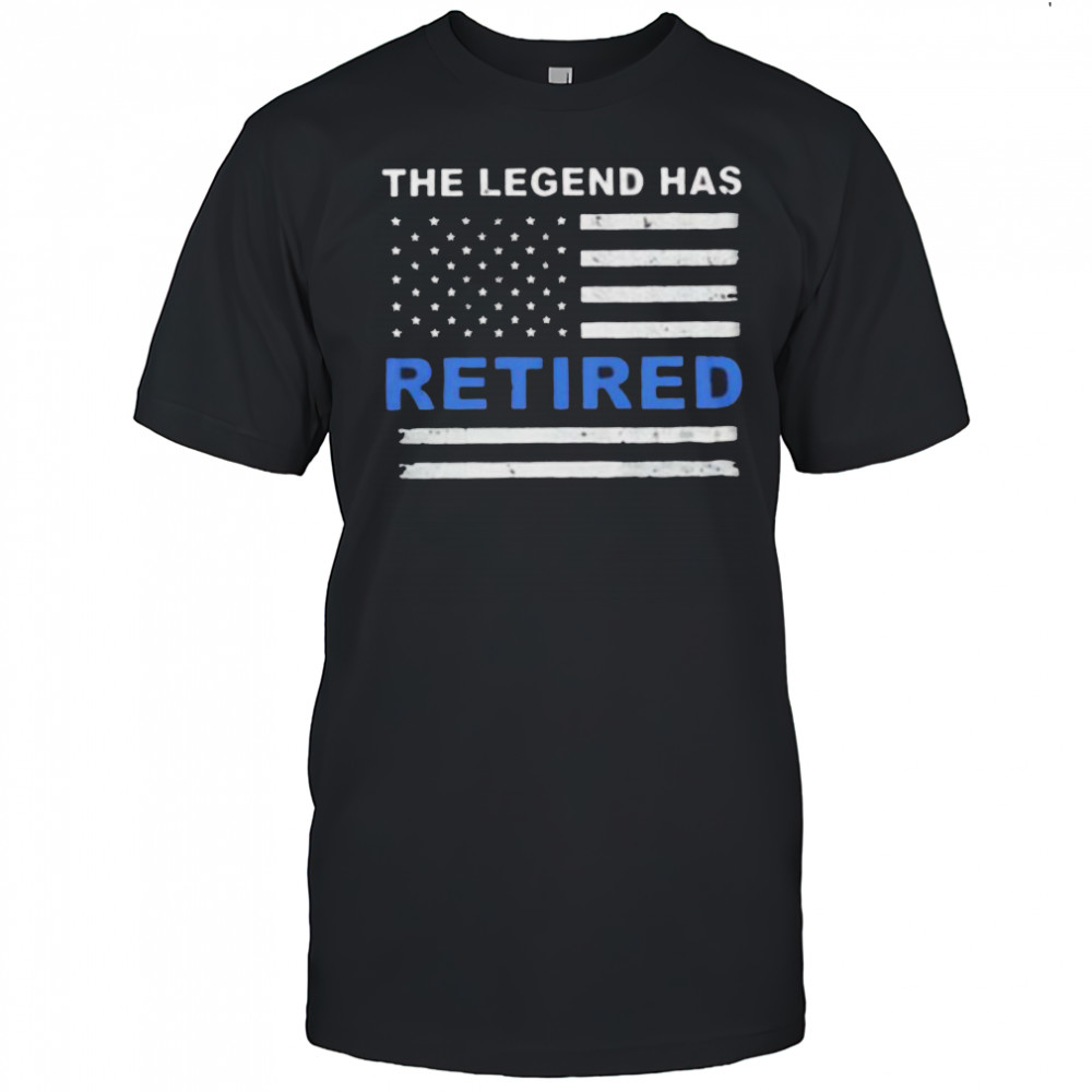 The Legend has retired shirt