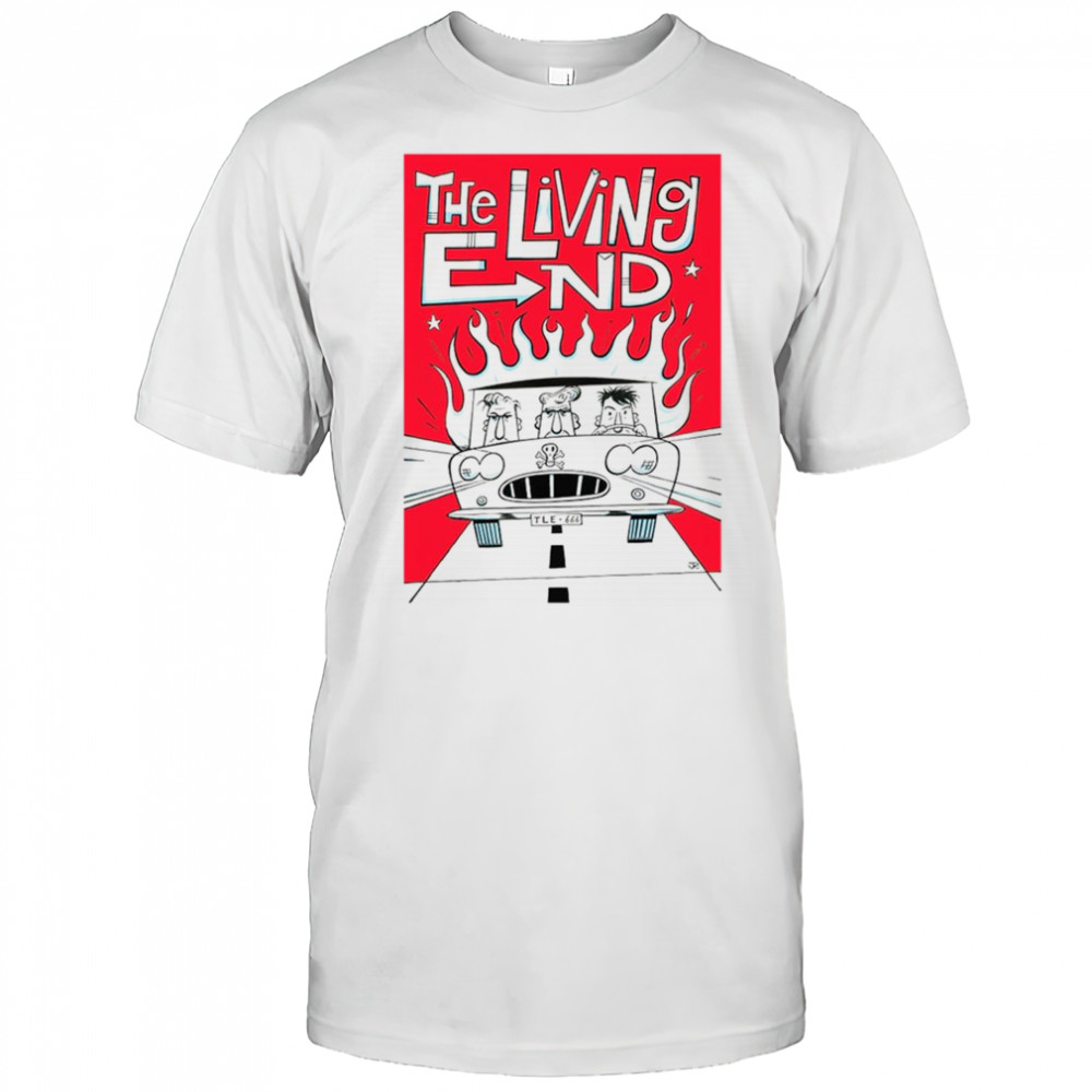 The Living End Cartoon Car Shirt