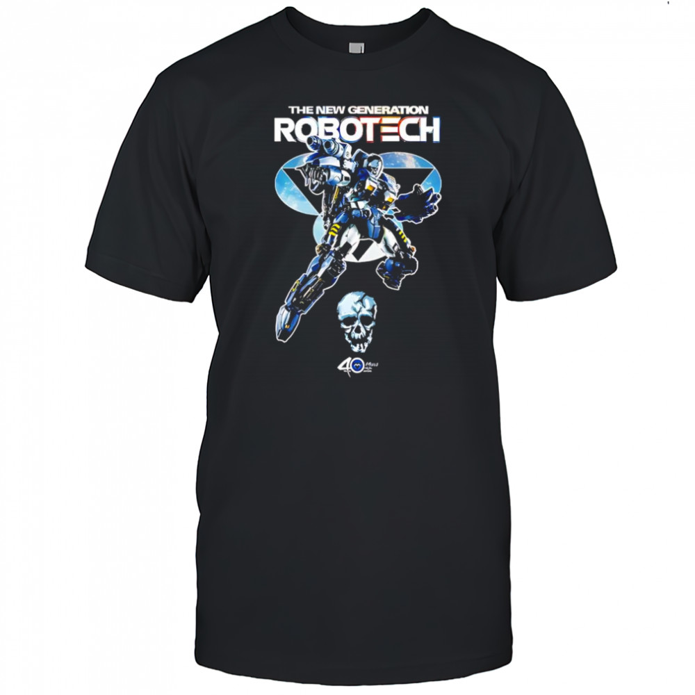 The New Generation 40th Anniversary Skull Skull Cyclone shirt