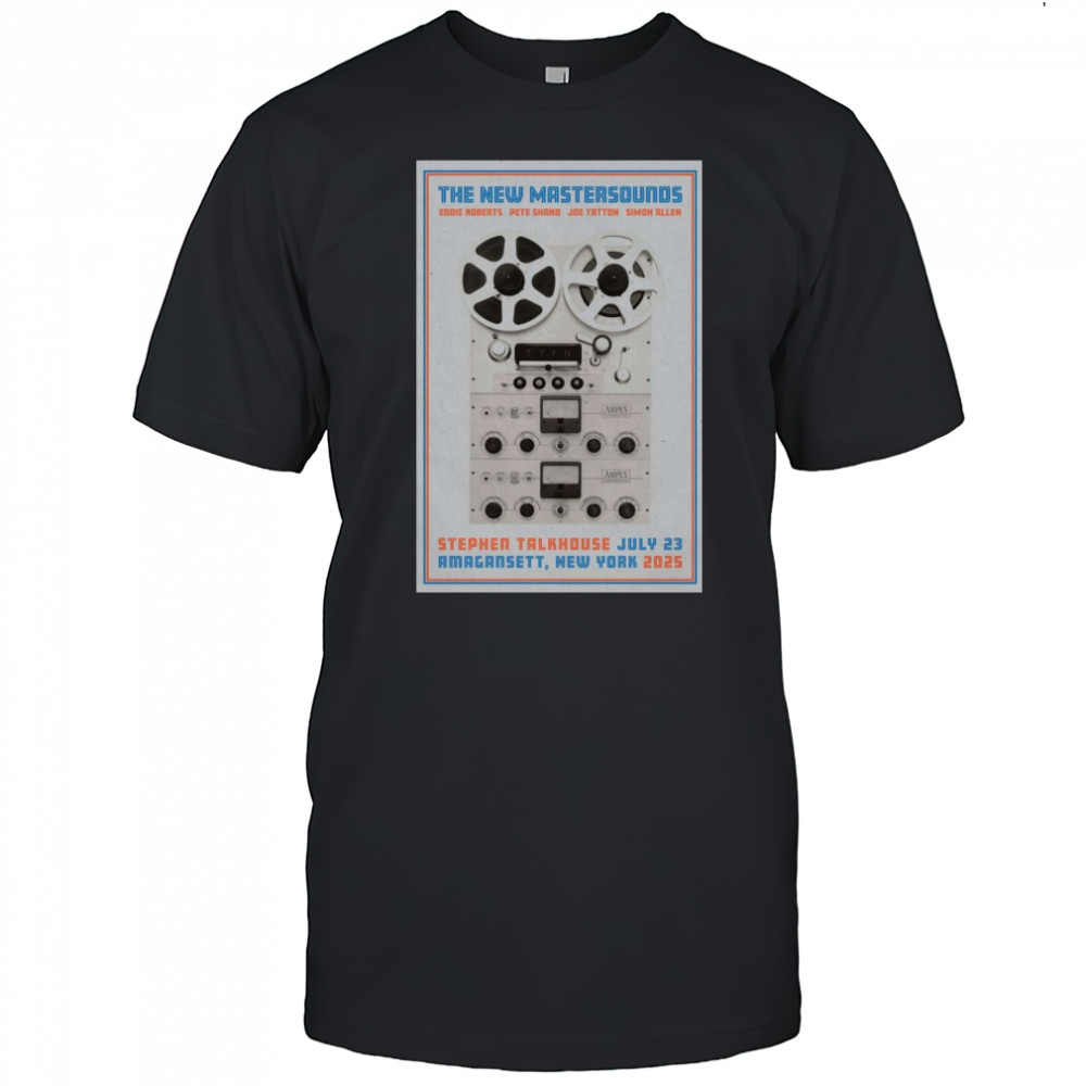 The New Mastersounds 7,23,2025 Poster Amagansett NY T-Shirt