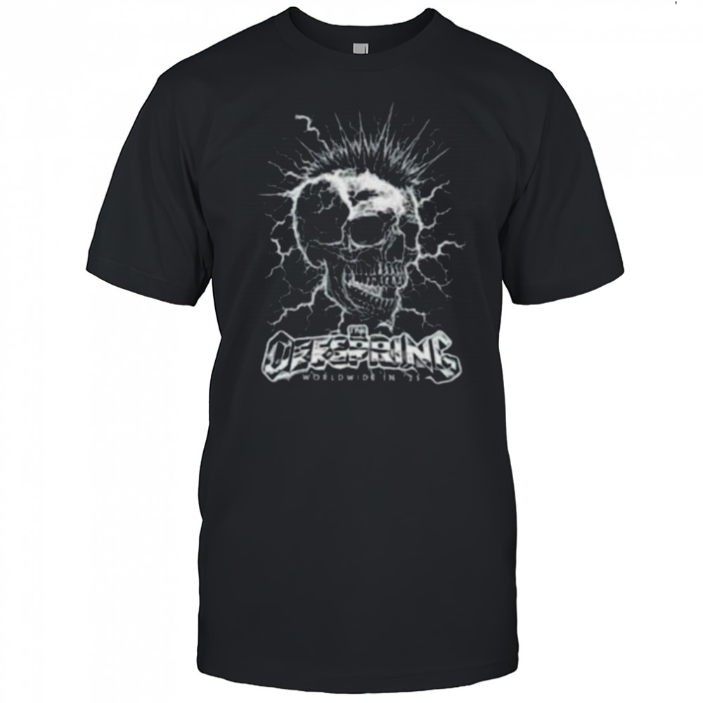 The Offspring Worldwide In 25 Skull Graphic Shirt