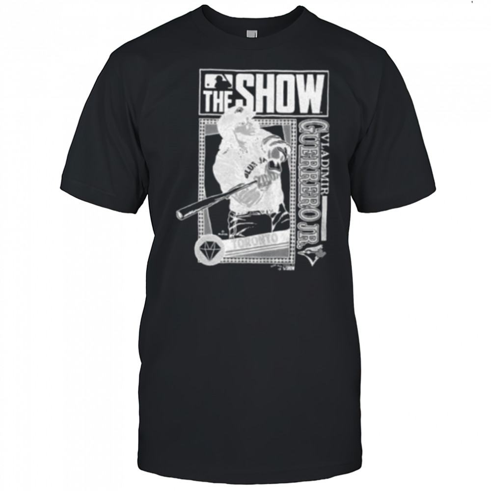 The Show Vladimir Guerrero Jr. Toronto Blue Jays MLB Baseball cartoon shirt