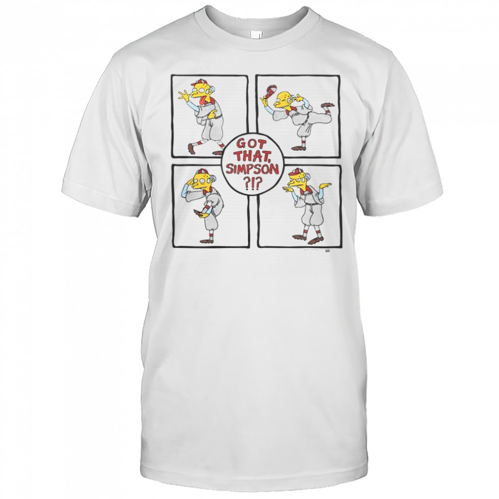 The Simpsons Mr. Burns Got That Simpson T-Shirt