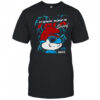 The Smurfs Chrome and Lightning Papa Smurf Retro Cartoon Shirt
