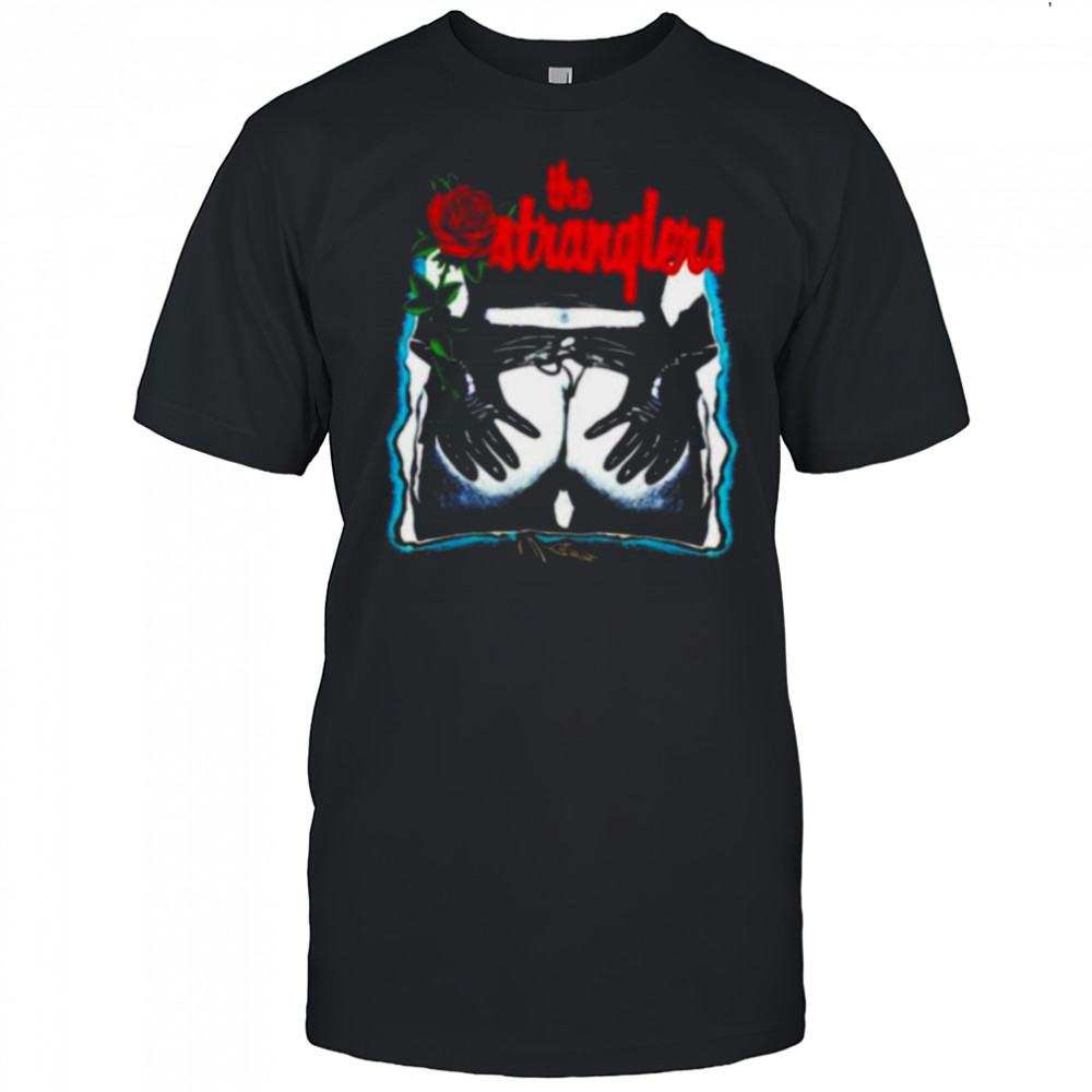 The Stranglers rose shirt