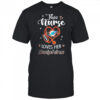 This nurse love her Miami Dolphins shirt