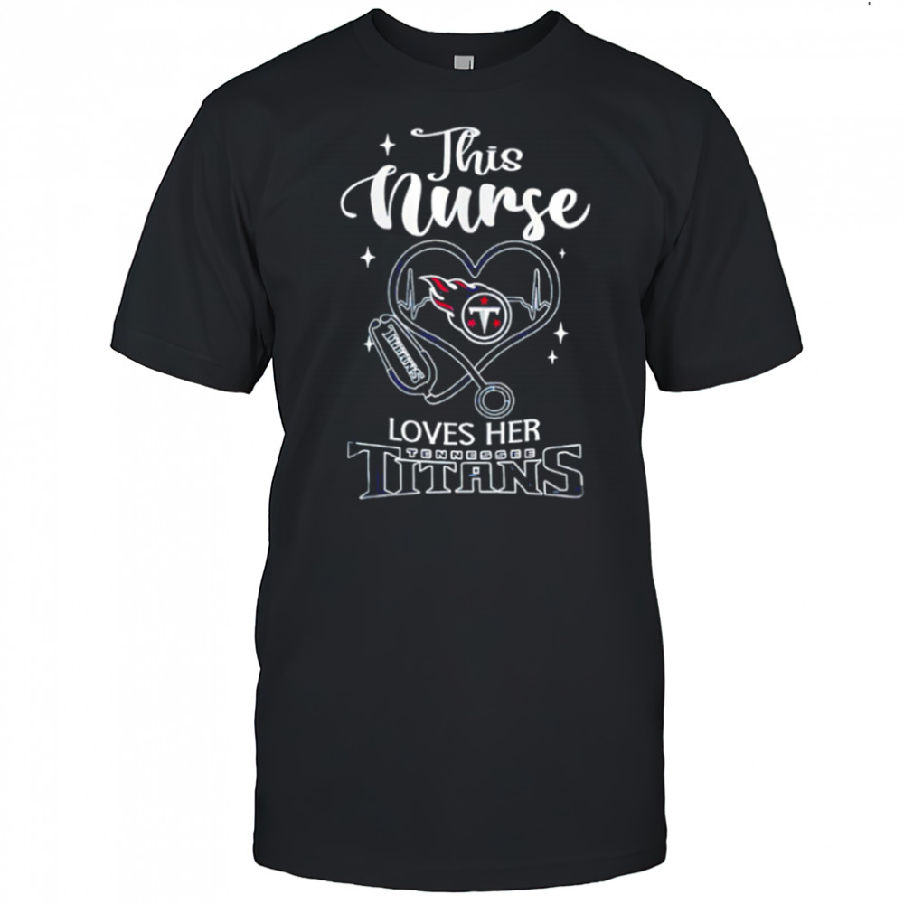 This nurse love her Tennessee Titans shirt