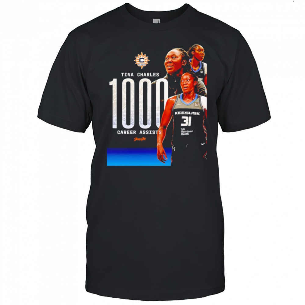 Tina Charles 1000 career assists shirt