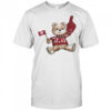 Tiny Turnip Teddy Bear X Wisconsin Badgers T shirt