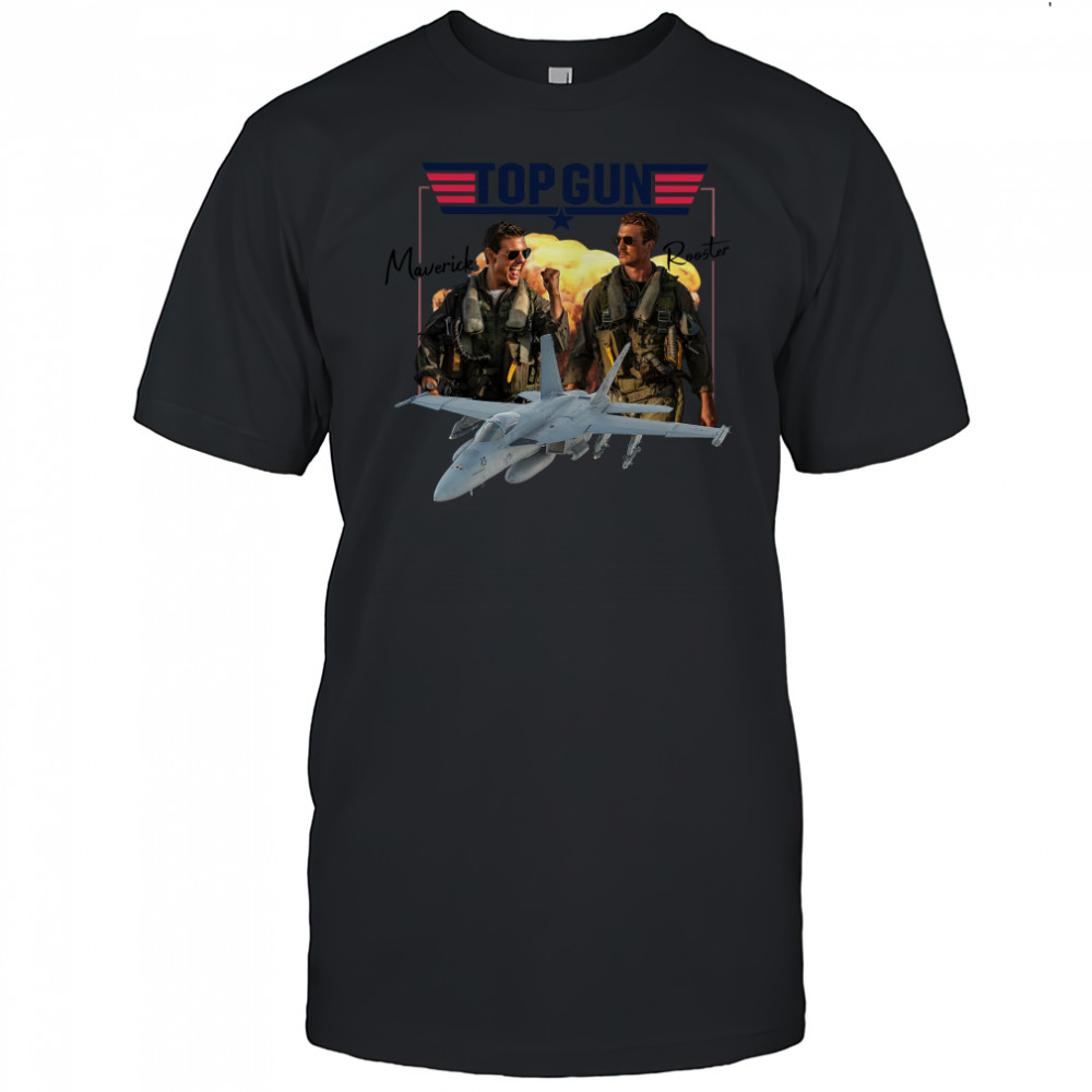 Top Gun Maverick and Rooster 2022 T-shirt