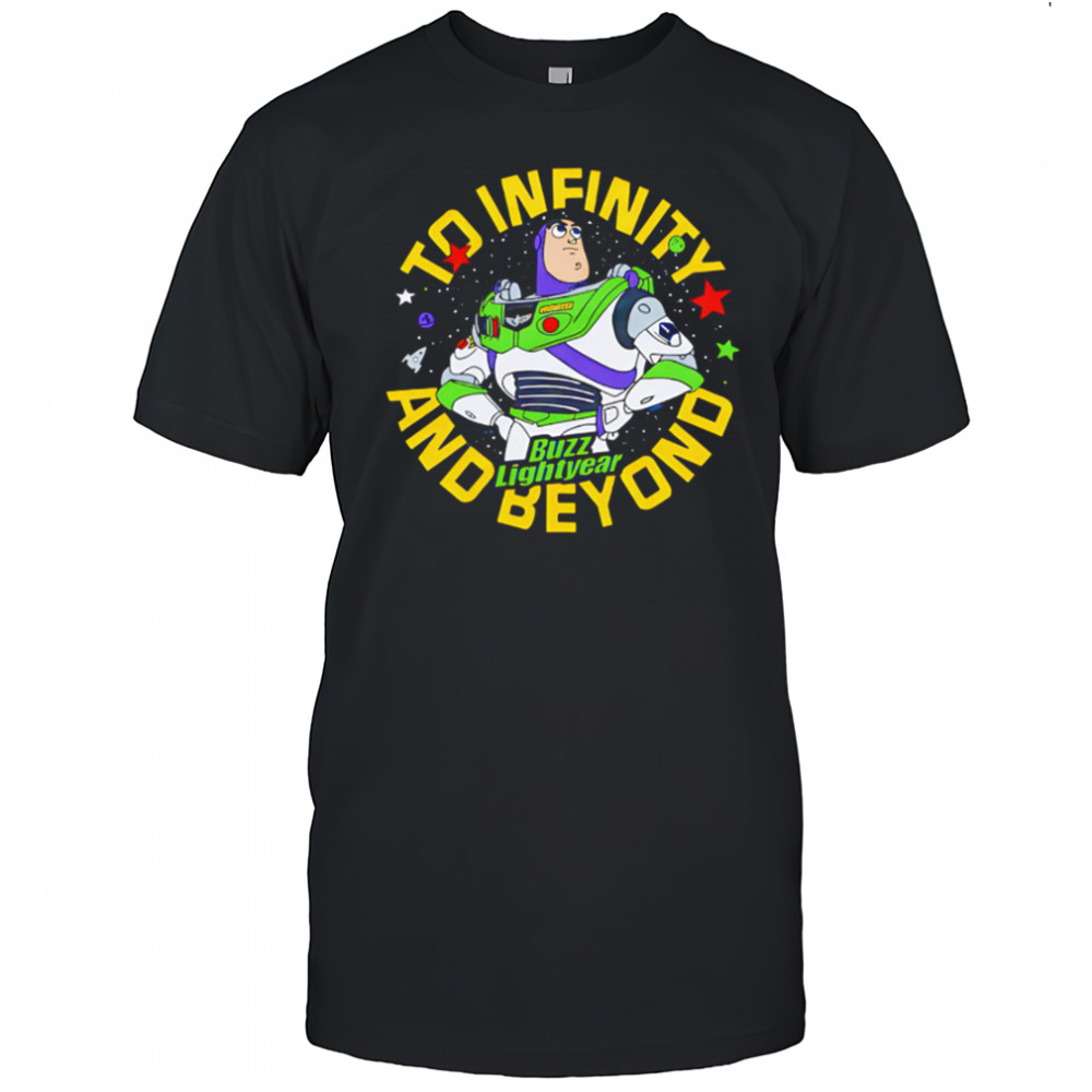 Toy Story Buzz Lightyear To Infinity And Beyond cartoon shirt