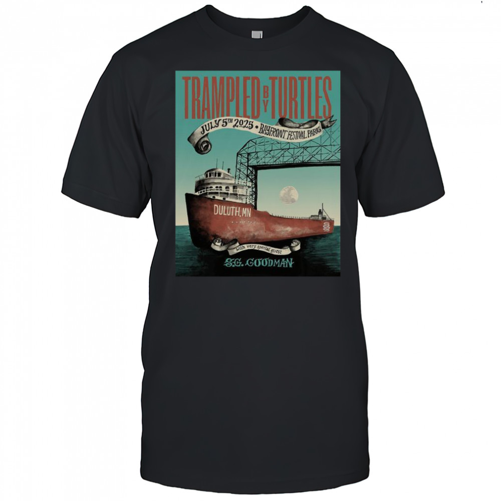 Trampled By Turtles Duluth MN 2025 July 05 SG Goodman T-Shirt