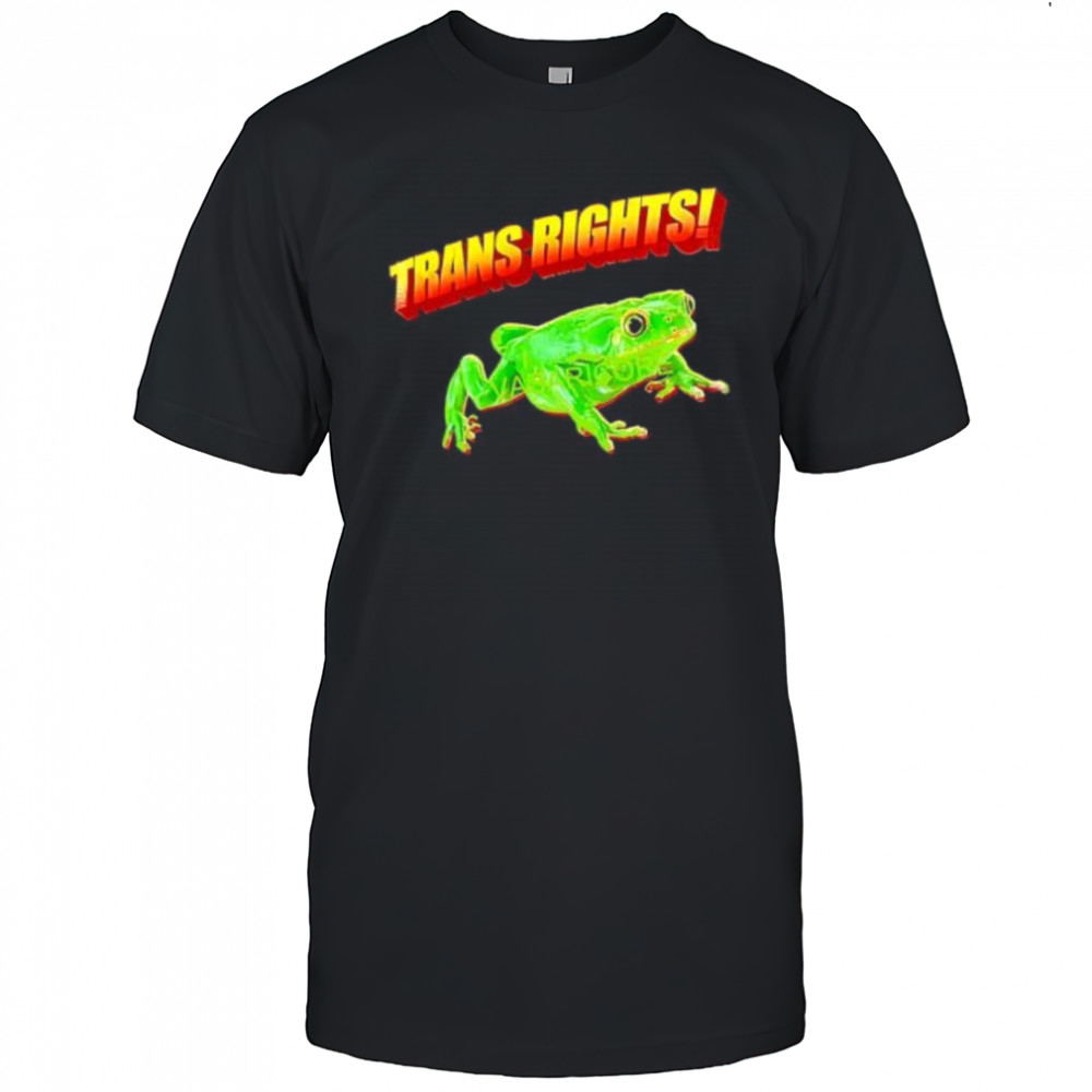 Trans Rights Frog shirt