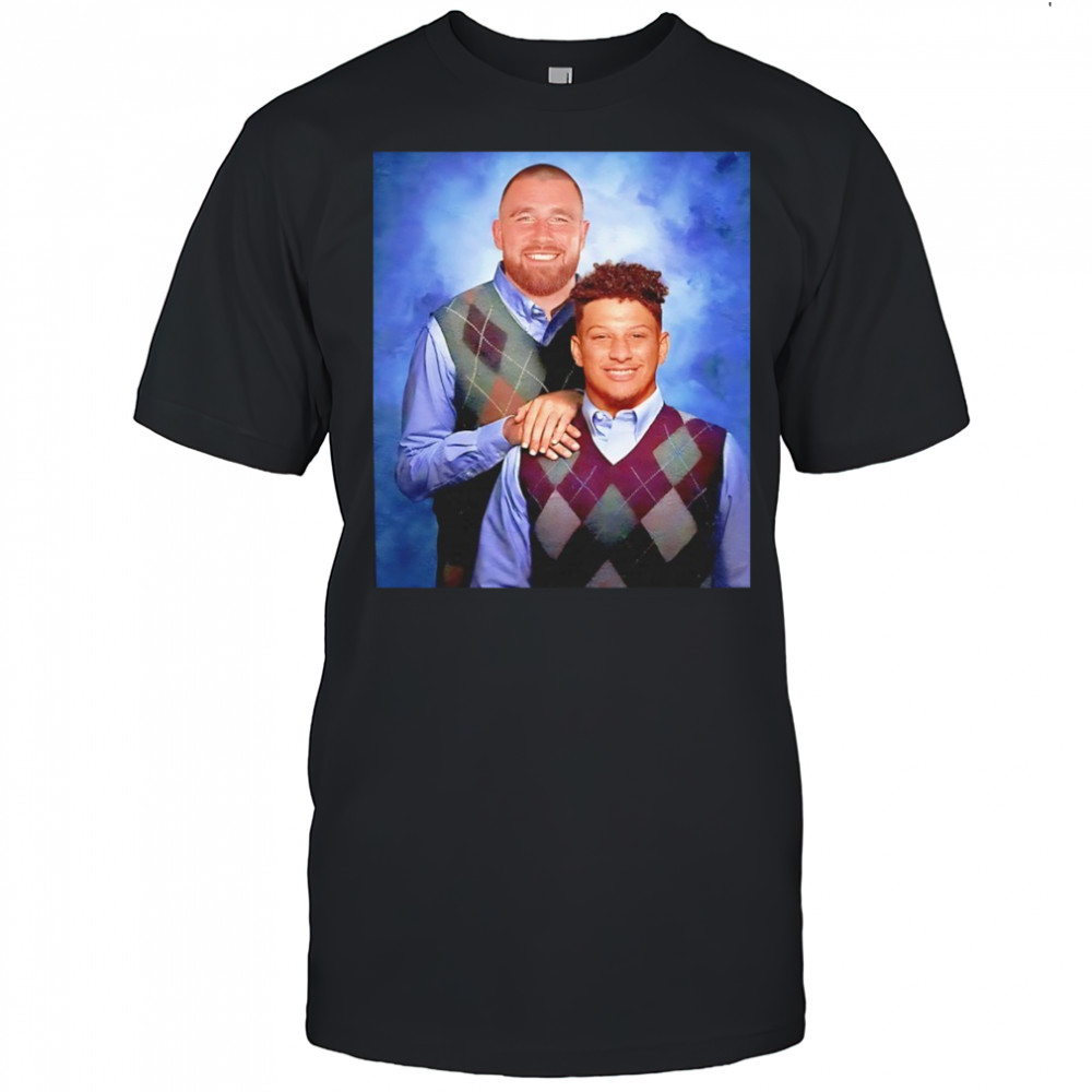 Travis Kelce and Patrick Mahomes Kansas City Chiefs NFL Step Brothers shirt